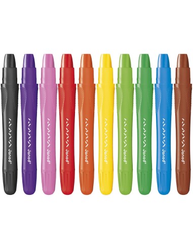 Crayons Gel x10 : Peinture par numéro & coloriage - Janod