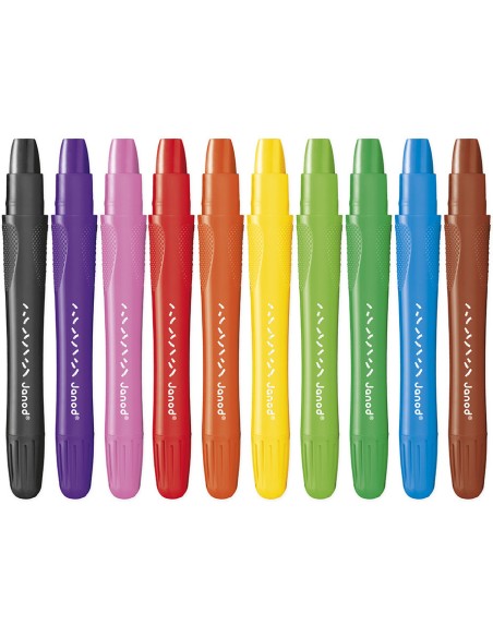 Crayons Gel x10 : Peinture par numéro & coloriage - Janod