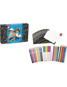 Coffret de coloriage - Feutres et crayons de couleur - Janod 2