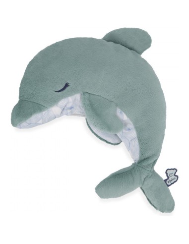 Peluche bouillotte chaud et froid Dauphin - Peluche dauphin bébé - Kaloo
