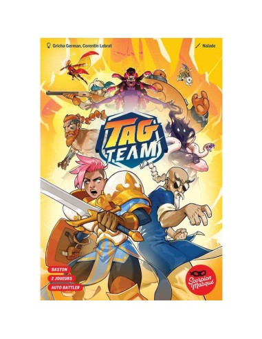 Tag Team - Jeu de Société - 2 Joueurs - Le Scorpion Masqué