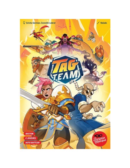 Tag Team - Jeu de Société - 2 Joueurs - Le Scorpion Masqué