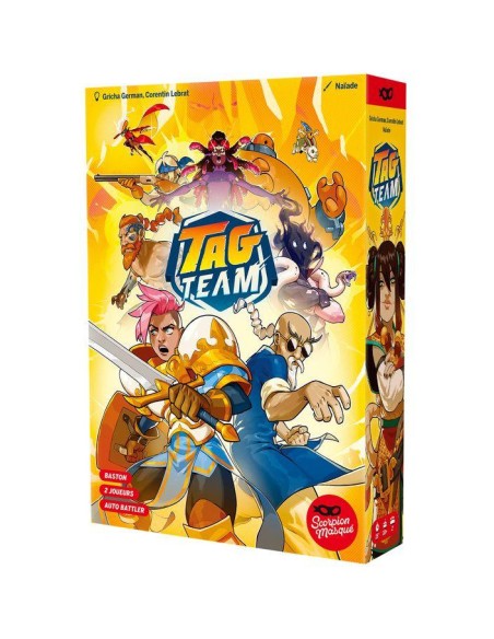 Tag Team - Jeu de Société - 2 Joueurs - Le Scorpion Masqué