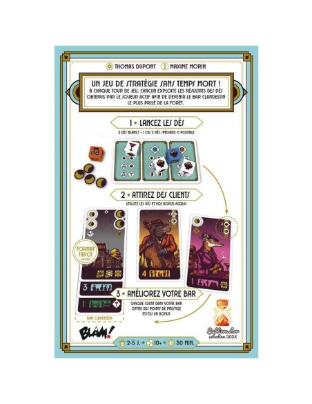 Moonshine - Jeu de Société - Jeu de Stratégie - Blam! - Blam Editions