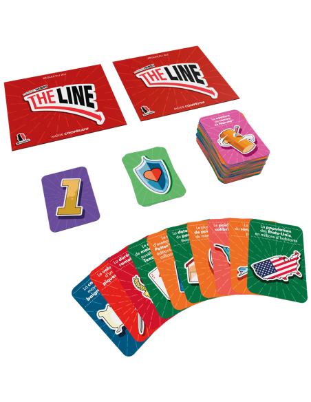 The Line - Jeu de Société - Jeu d'Ambiance - Monolith