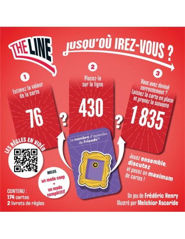 The Line - Jeu de Société - Jeu d'Ambiance - Monolith