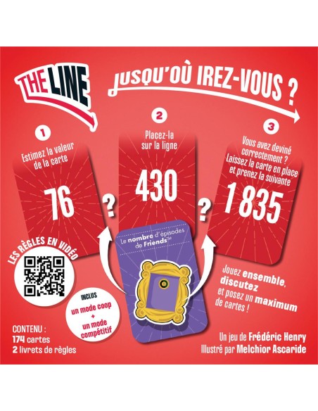 The Line - Jeu de Société - Jeu d'Ambiance - Monolith