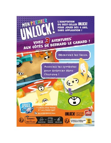 Mon Premier Unlock! : Histoires de Canard - Space Cow