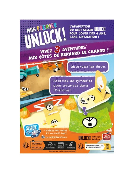 Mon Premier Unlock! : Histoires de Canard - Space Cow