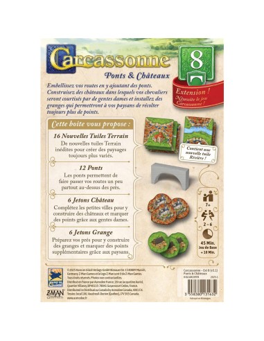 Carcassonne : Ponts et Chateaux 2025 - Hans Im Glück