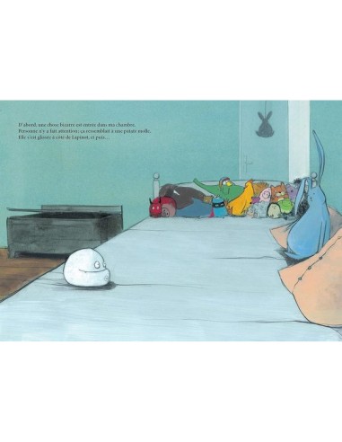 Livre Le mange-doudous de Béziat - L'école des loisirs - Moulin Roty