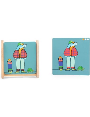 Jeu de logique Mix and Match Les Loufoques - Moulin Roty