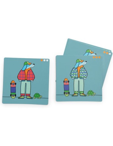 Jeu de logique Mix and Match Les Loufoques - Moulin Roty