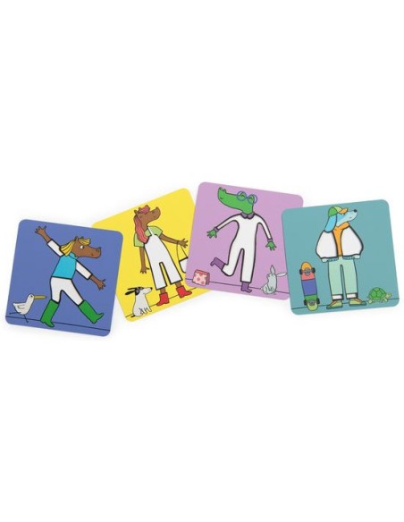 Jeu de logique Mix and Match Les Loufoques - Moulin Roty