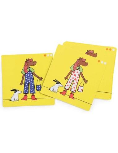 Jeu de logique Mix and Match Les Loufoques - Moulin Roty