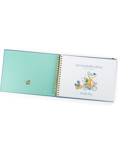 Album souvenirs d'école Puce & Pilou - Moulin Roty