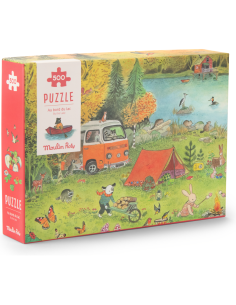 Puzzle 500 pièces La grande famille - Moulin Roty