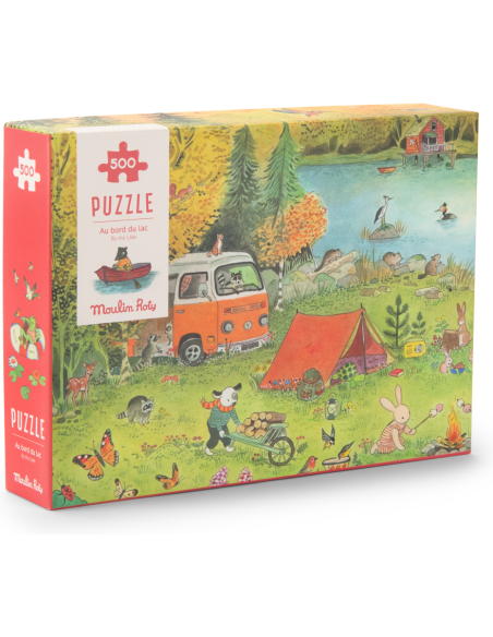 Puzzle 500 pièces La grande famille - Moulin Roty