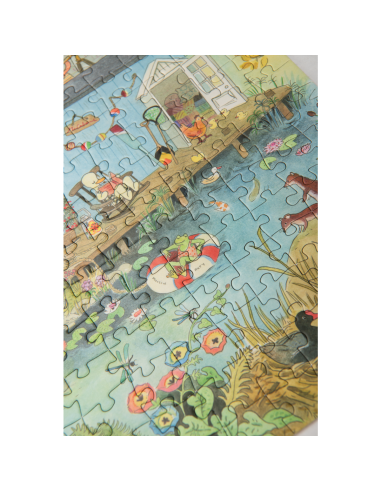 Puzzle 500 pièces La grande famille - Moulin Roty