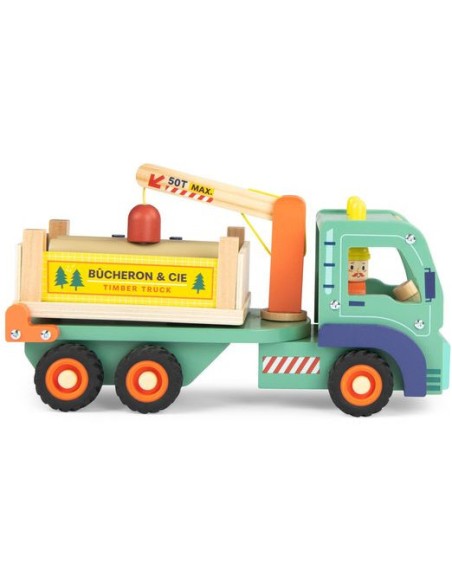 Camion forestier Avenue du Moulin - Moulin Roty