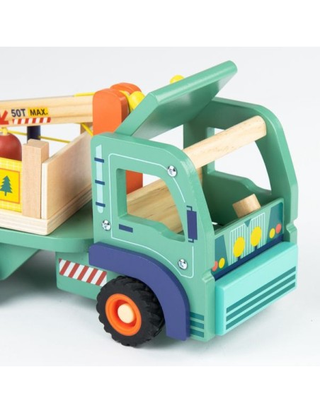 Camion forestier Avenue du Moulin - Moulin Roty