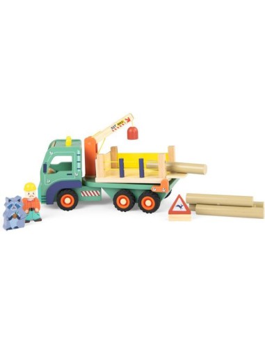 Camion forestier Avenue du Moulin - Moulin Roty