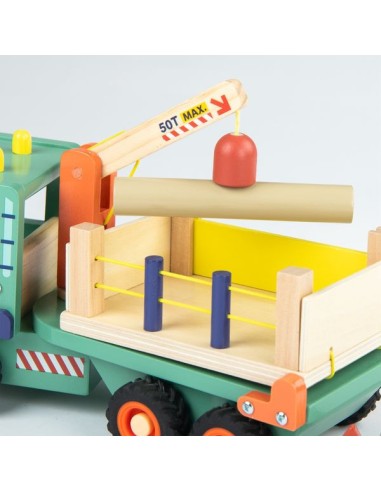 Camion forestier Avenue du Moulin - Moulin Roty