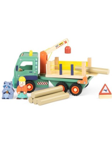 Camion forestier Avenue du Moulin - Moulin Roty