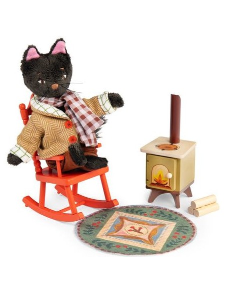 Set cocooning au coin du feu Les Minouchkas - Moulin Roty