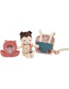 Poupée Jeanne et porte-bébé - Poupée chiffon - Lilliputiens