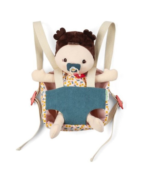 Poupée Jeanne et porte-bébé - Poupée chiffon - Lilliputiens