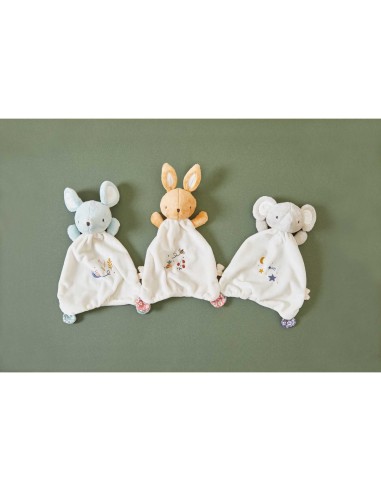 Coffret cadeau grossesse et bébé, bola et doudou sonore lapin - Kaloo