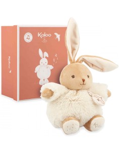 Peluche musicale lapin pour bébé, naissance - Patapouf crème - Kaloo