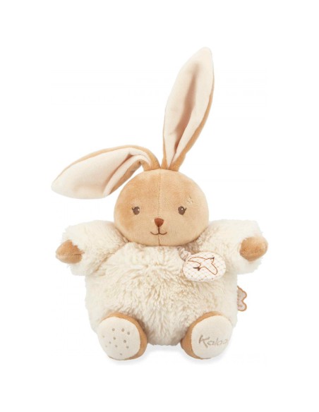 Peluche musicale lapin pour bébé, naissance - Patapouf crème - Kaloo