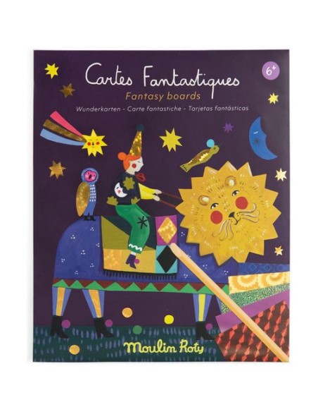 Cartes fantastiques Les Comètes Filantes - Moulin Roty