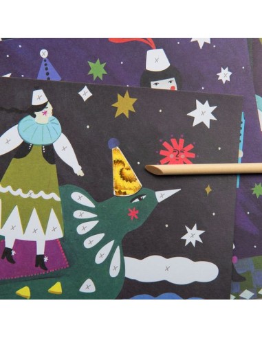 Cartes fantastiques Les Comètes Filantes - Moulin Roty