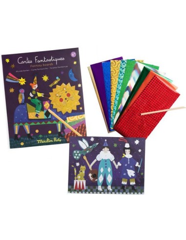 Cartes fantastiques Les Comètes Filantes - Moulin Roty