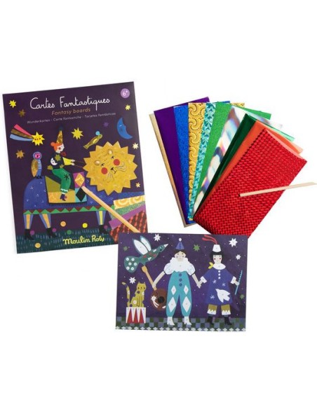 Cartes fantastiques Les Comètes Filantes - Moulin Roty