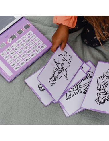 Kidydraw-Mini Tablette à dessin 30 Princesse - Nespart