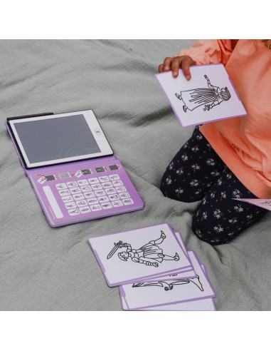 Kidydraw-Mini Tablette à dessin 30 Princesse - Nespart