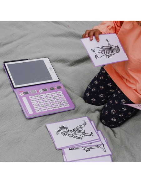 Kidydraw-Mini Tablette à dessin 30 Princesse - Nespart