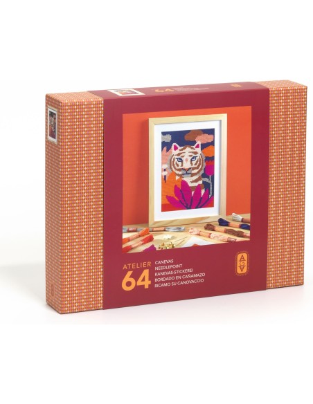 Atelier 64, canevas - Atelier 64 - Djeco Atelier 64, canevas - Atelier 64 - Djeco