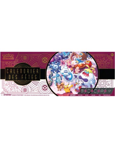 Calendrier de l'Avent 2025 Pokémon - Calendrier des fêtes