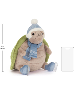 Jellycat Peluche Timmy Turtle 'Skating' 2