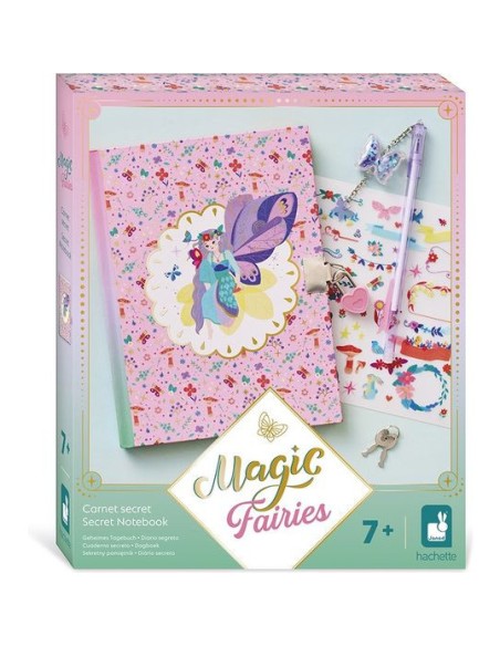 Carnet secret Magic Fairies - Journal intime - Janod