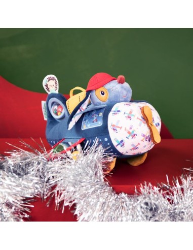 Peluche Jules avion d'activités - Jouet en tissu - Lilliputiens