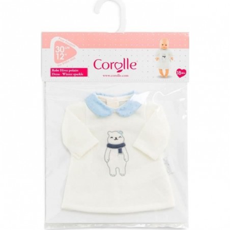 Robe Hiver Polaire pour poupon 30cm - Corolle