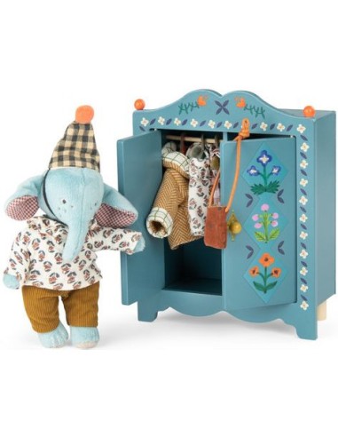 Armoire en bois Les Minouchkas - Moulin Roty