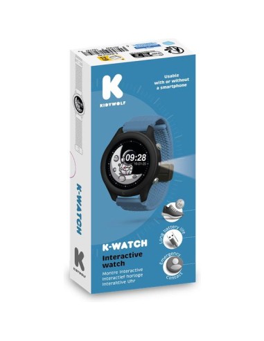 Montre connectée K-Watch bleue - Kidywolf - Nespart
