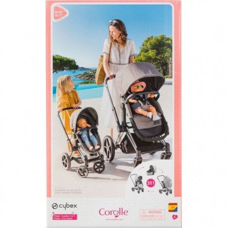 Landau Poussette 3 en 1 Cybex - Corolle